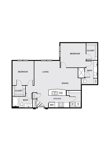 Floor plan B3