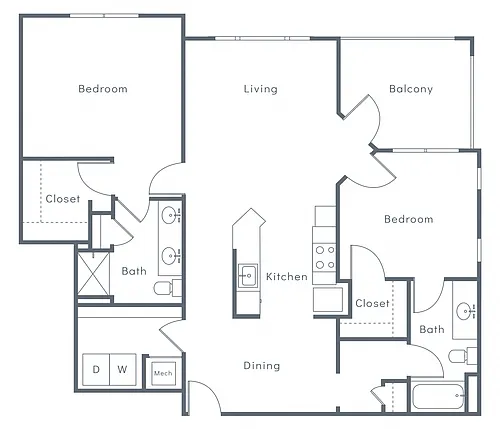 Floor plan B3