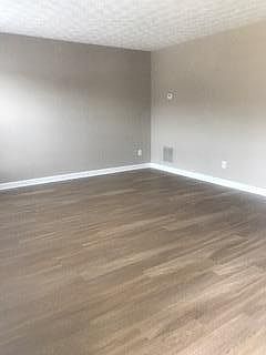Large living room with laminate flooring