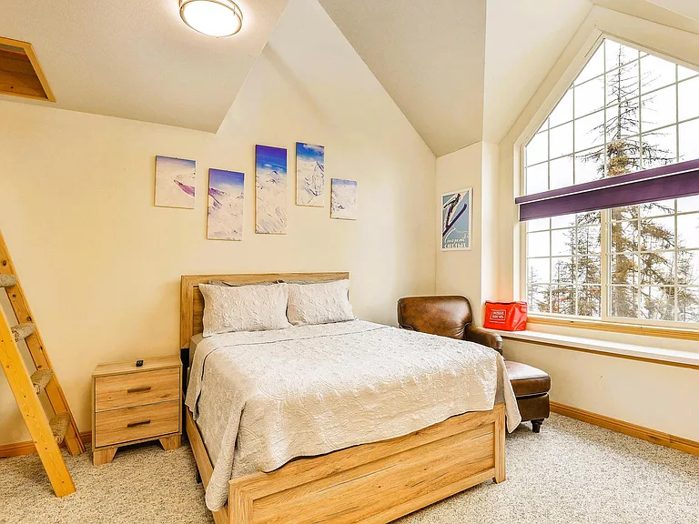 Guest suite 2 with loft additional loft sleeping area