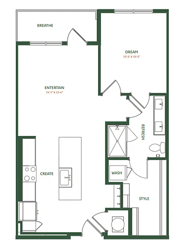 Floor plan A1