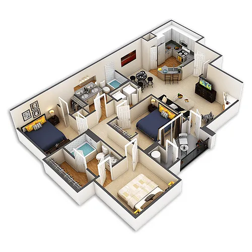 Floor plan Lupine