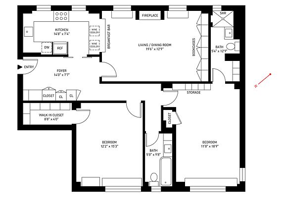2nd image of 467 Central Park W APT 12F