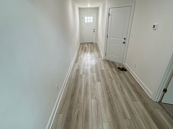 entry level, there is entrance to garage