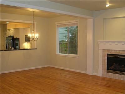 Dining & Large Family room looking onto permanent open space