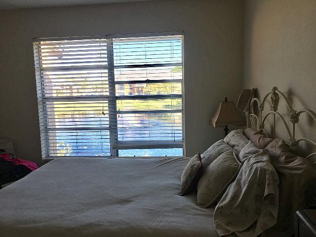 Master Bedroom with view of lake