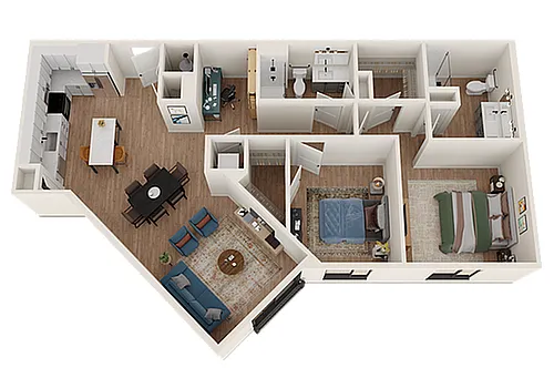 Floor plan B13