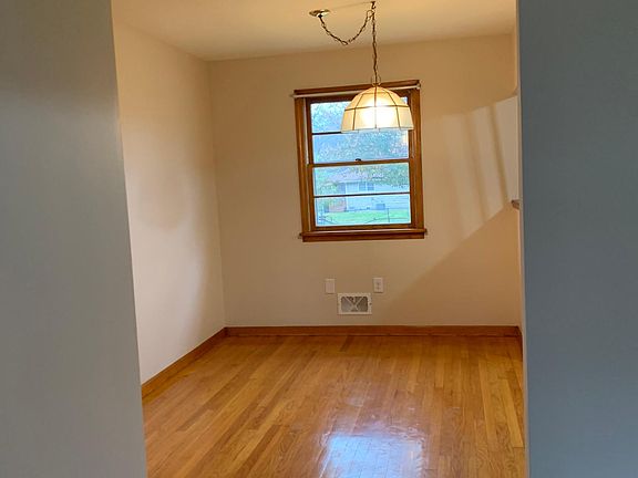 Dining area off kitchen and living room.