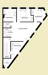 Rented by Alpha Properties NYC I LLC
