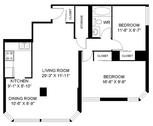 Floor plan 1001