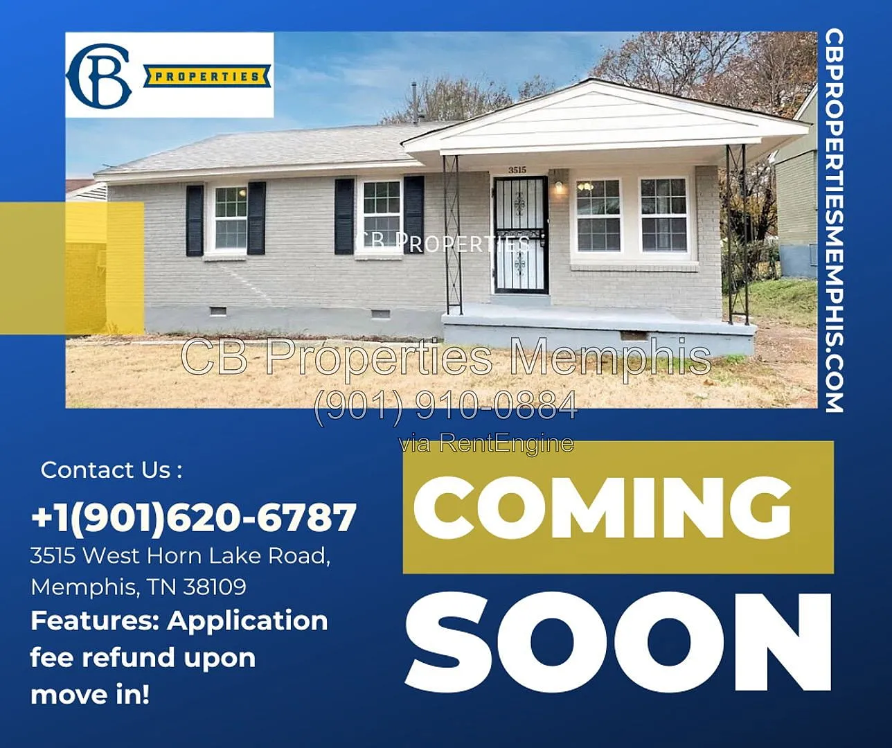 3 bed, 1.0 bath, 925 sqft, $950 — Photo 1