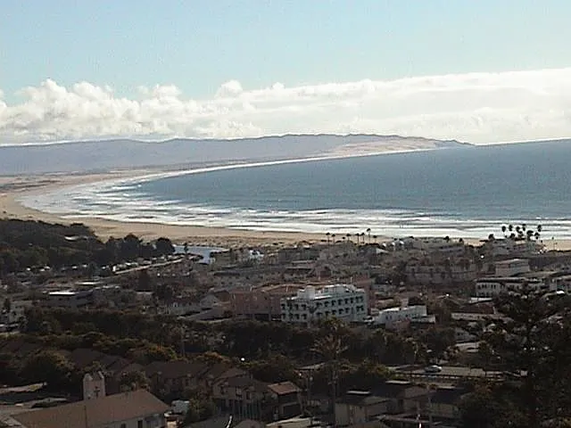 View of Pismo Beach as seen from Longview Dr. cross-street.