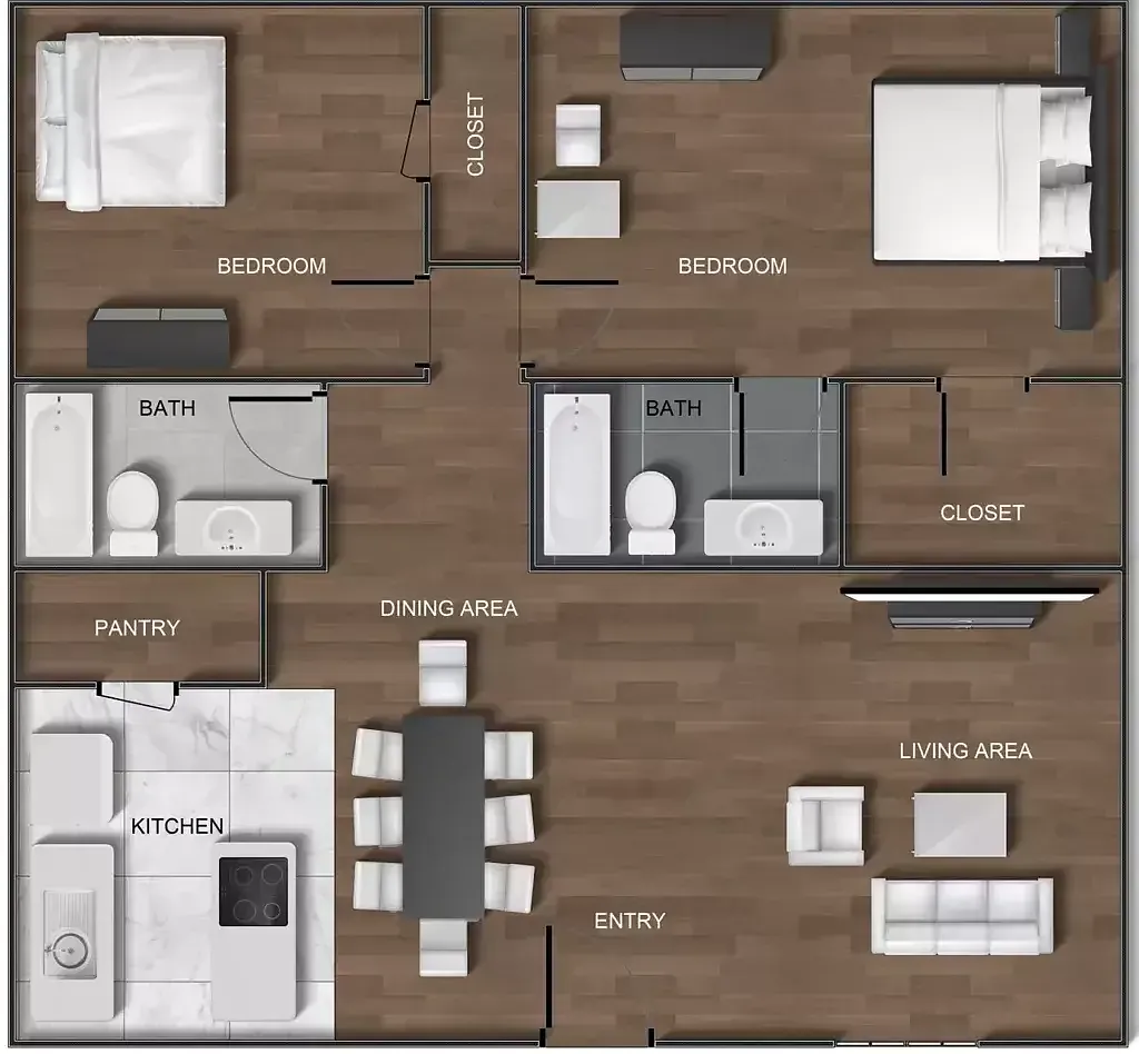 Floor plan B2