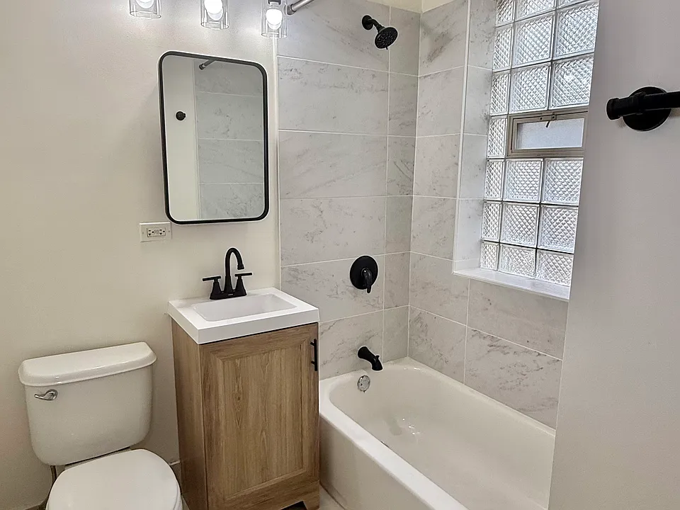 Brand new gutted bathroom