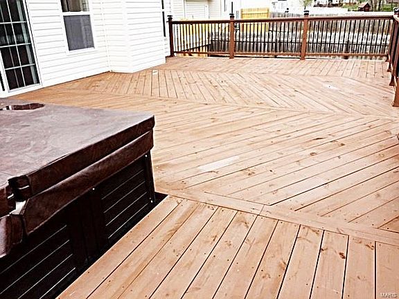 BEAUTIFUL CUSTOM DESIGNED DECK...