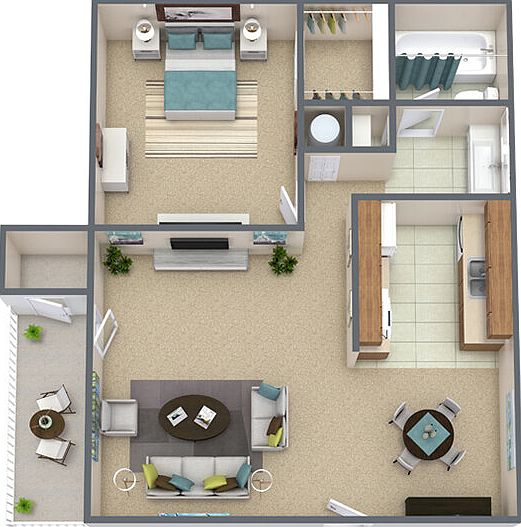 2nd image of 3823 W Rockwood Way #I