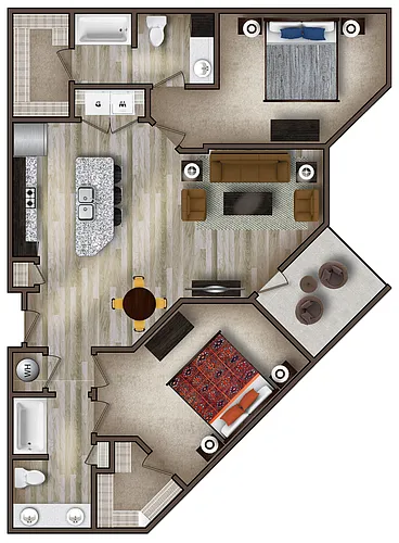 Floor plan Everett