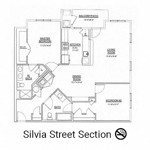Floor plan Rider