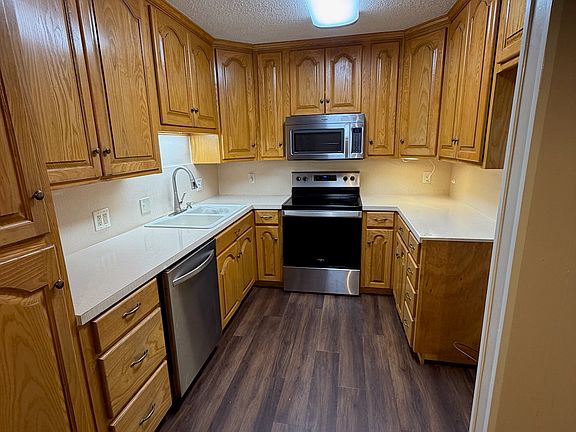 Kitchen with custom cabinets