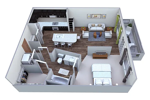 Floor plan A1