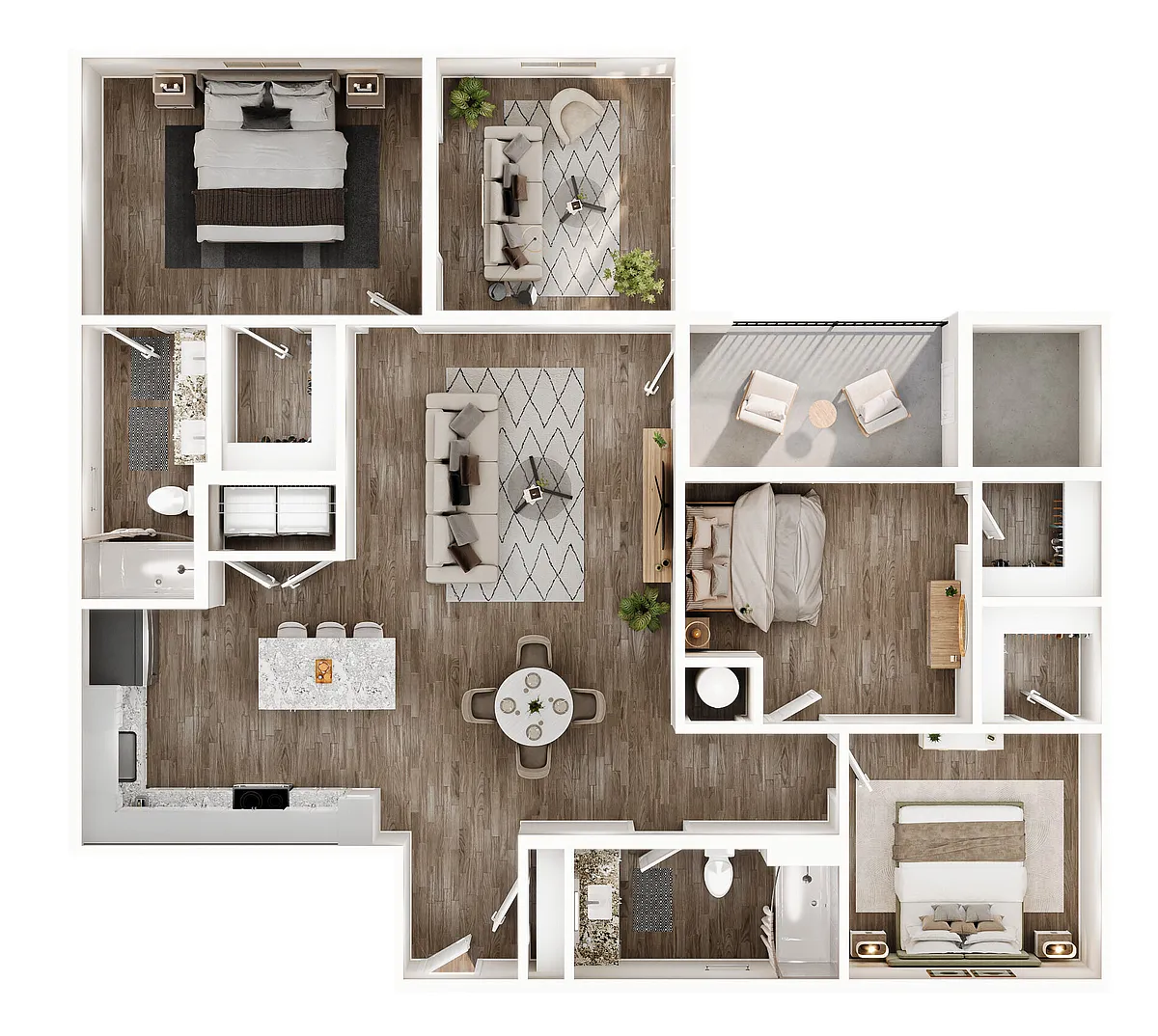 Floor plan McKenzie