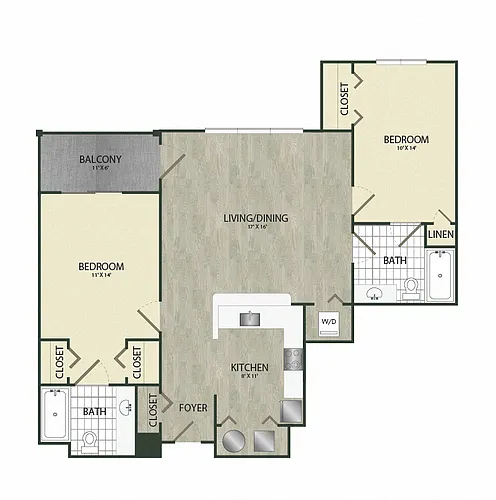 Floor plan 2A