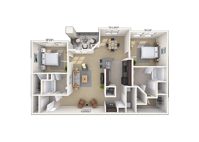 Floor plan Central Park