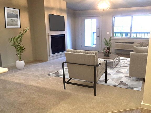 Virtually Staged Living Room