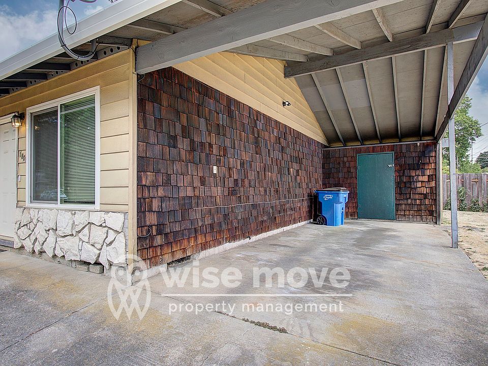 Carport and additional storage area