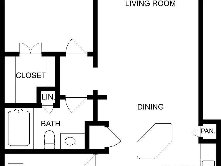 Explore this elegant floor plan with a seamless flow between living and dining areas. Explore this elegant floor plan with a seamless flow between living and dining areas.