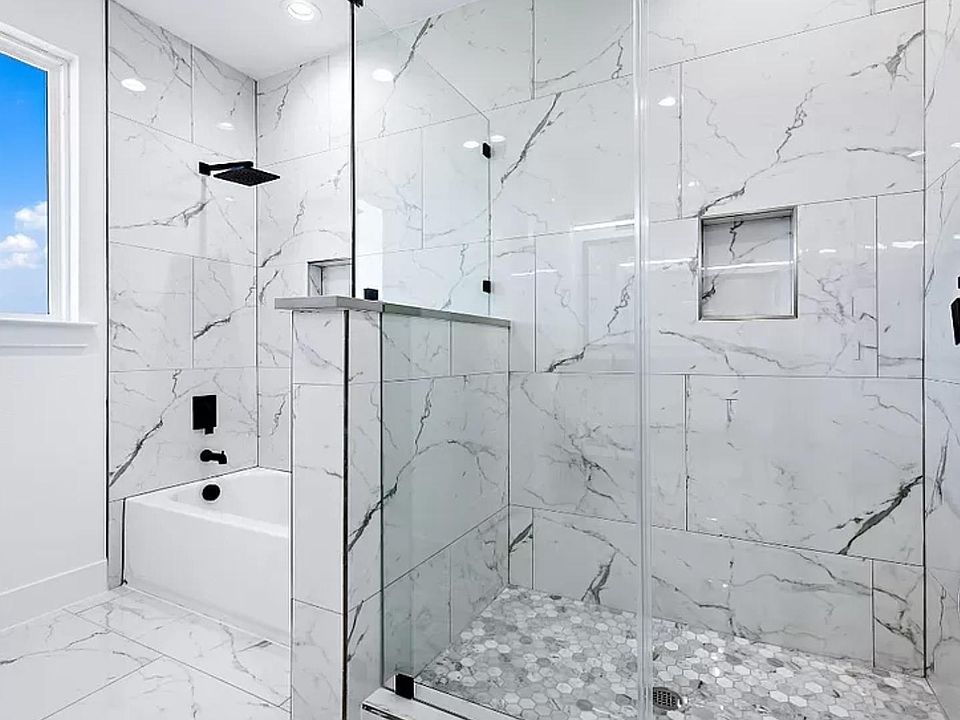 2 Separate luxury Showers in the Primary bedroom... One has a tub for maximum soaking and relaxation.