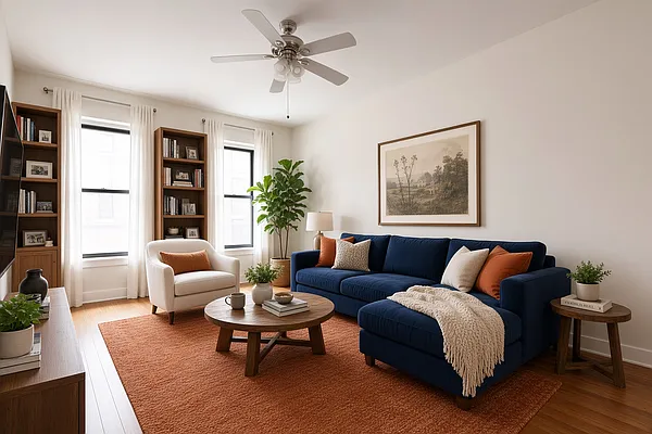 Living room, photo 1