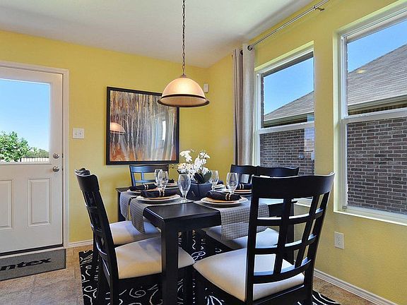 Kitchen Nook - Image depicts furnished model. Not Actual Home.