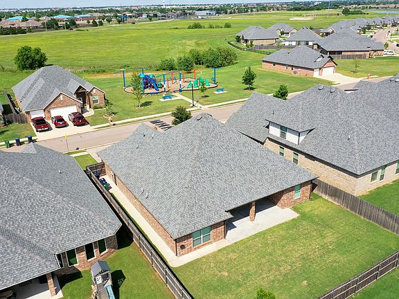 Aerial view: home directly across from the Talavera playground