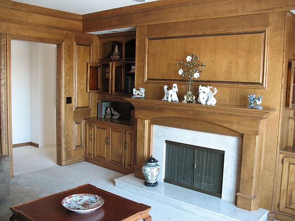 The Library; dressed in wood elegance