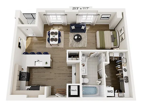 Floor plan FL6.1