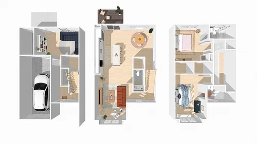 Floor plan Two Bedroom