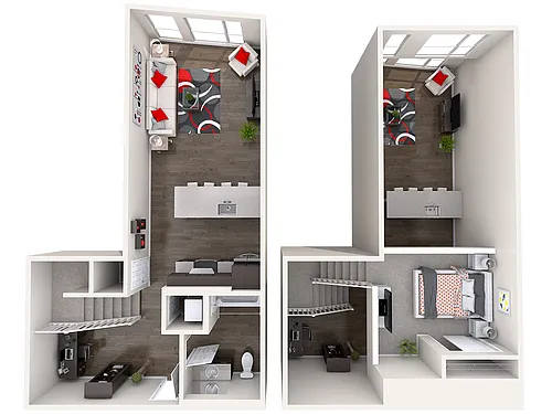 Floor plan AL2 (0X1) Loft
