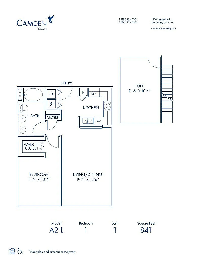 Floor plan A2L