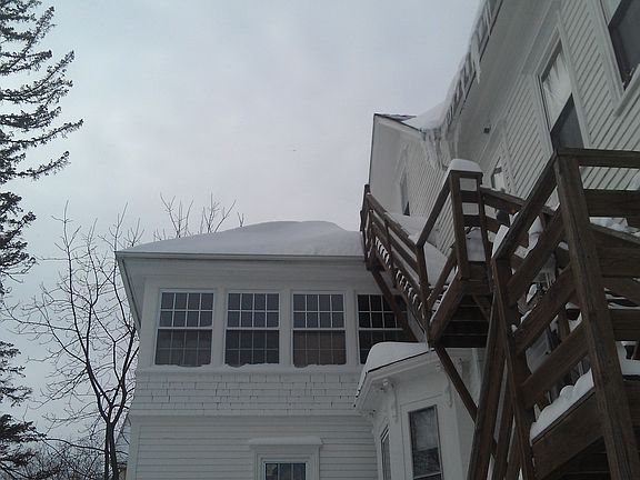 Back of House  in the Winter