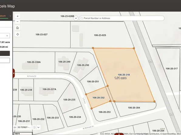 S Puma Dr, Safford, AZ 85546