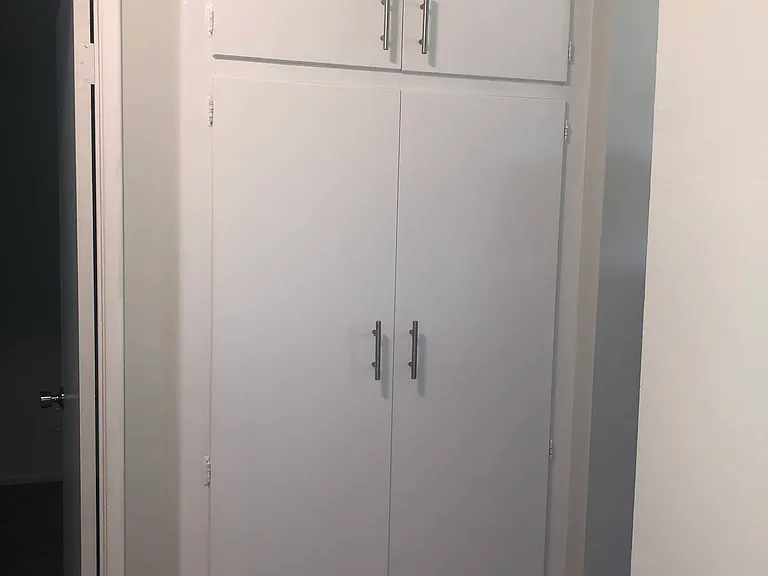 Hallway storage closet