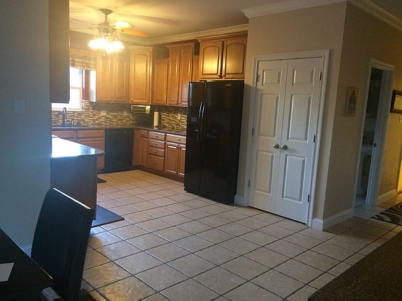 Kitchen with large pantry