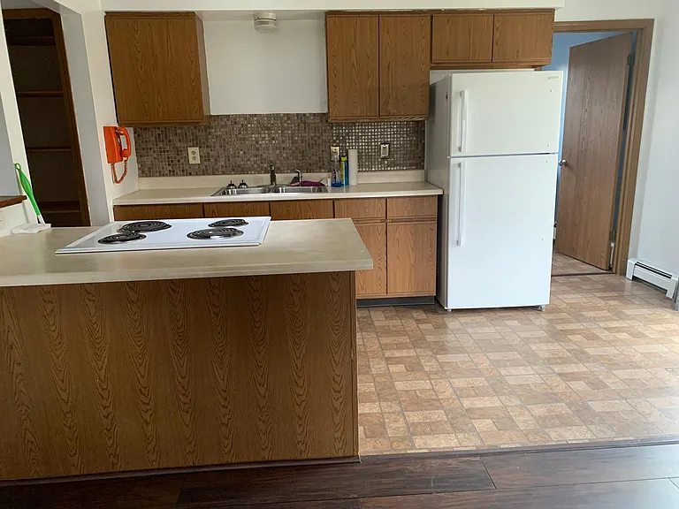 Front kitchen view