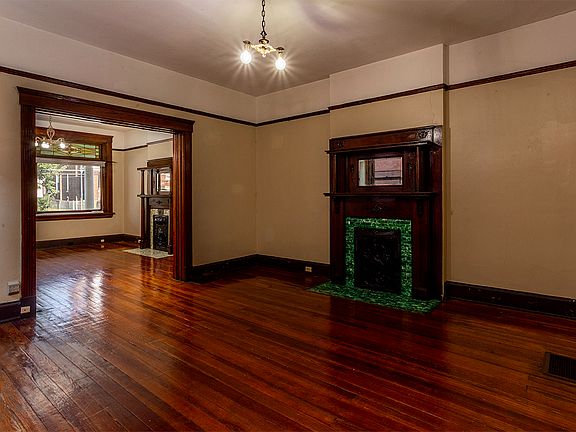 Entry off of hall into living room