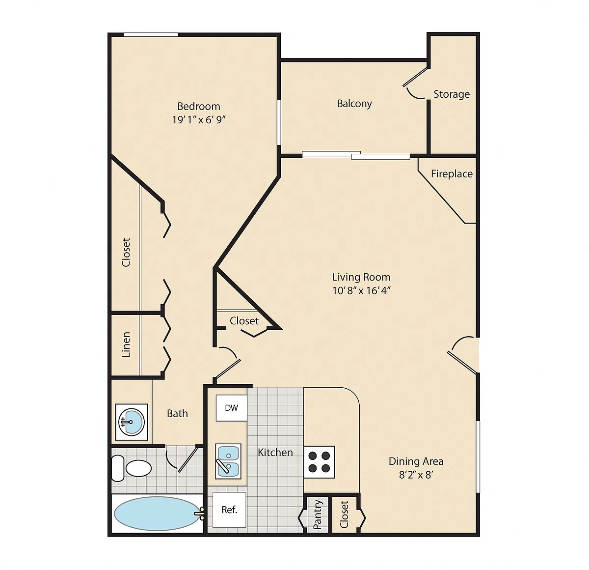 Floor plan A2 Premier