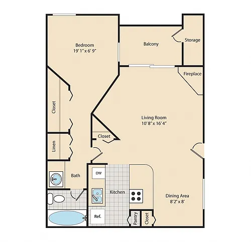 Floor plan A2 Premier