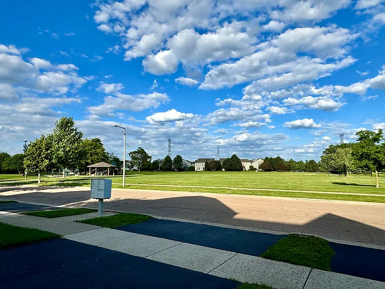 Ashton Pointe park right in front of the house