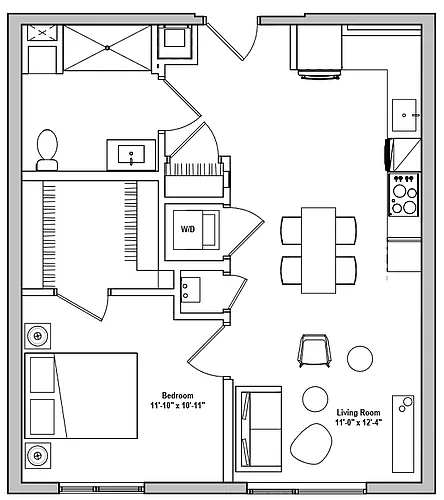 Floor plan A1-SB