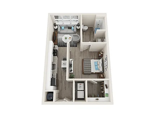 Floor plan A1-A